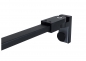 Preview: SBA-Q-Set eckig, G/W,  BL (schwarz matt), L = 1000 mm