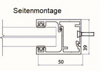 JB 110-900.GR *Juliet (Set), H = 631 bis 900 mm