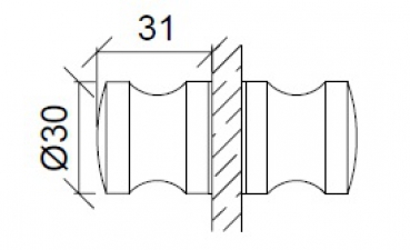 KN-K2AL.BL schwarz matt