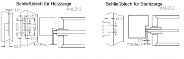 MVL 014.BL  schwarz matt