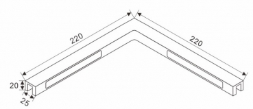 SBA-C-22G.PC Chrom glänzend [Angebot des Monats]