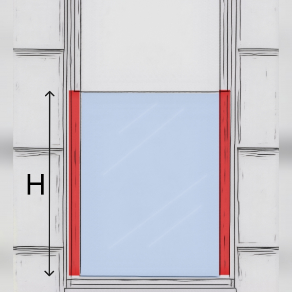 JB 110-900.RAL *Juliet (Set), H = 631 bis 900 mm