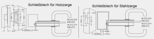 ML 006R.BL  schwarz matt