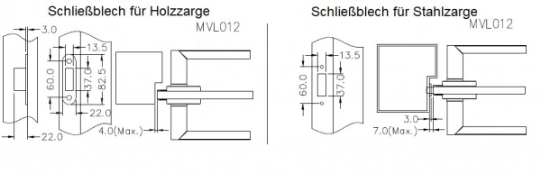 MVL 014.BL  schwarz matt