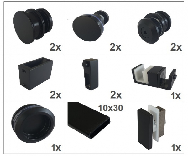 S-200 - Set C2Fix  BL, L = 2000 mm