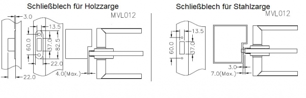 MKP 01.BL schwarz matt